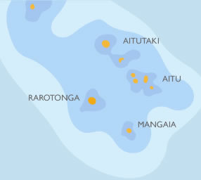 Cook Islands Map